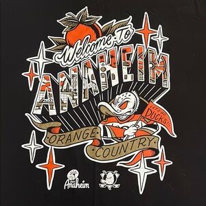 Anaheim Ducks Graphic Tee Brand New